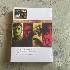 🪰20th Century Fox Studio Horror Classics DVD Set🪰